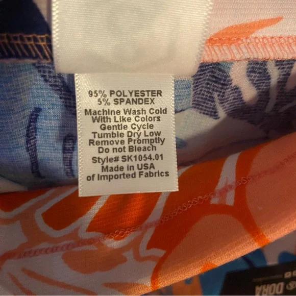 Agnes & Dora Blue Leaf Live in Skirt NWT Women’s Large - Picture 5 of 5